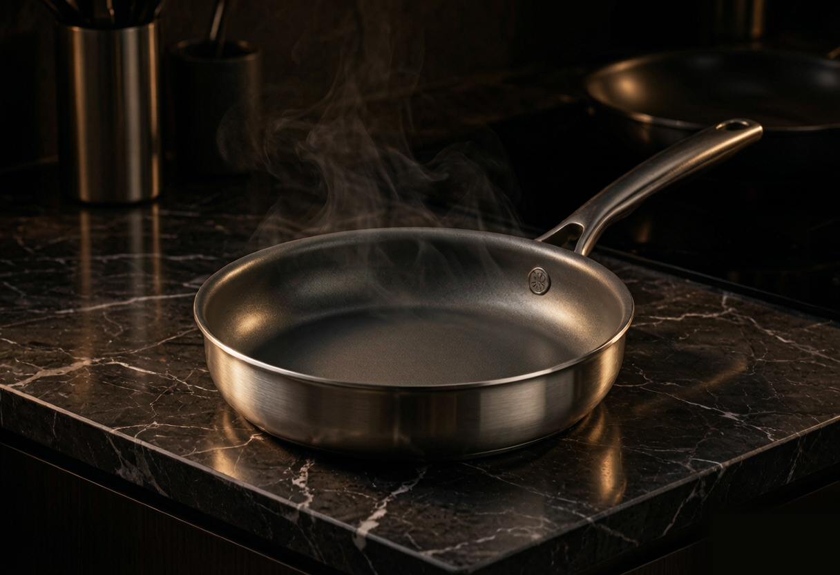 COOKVIVO pure titanium frying pan